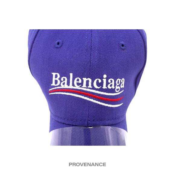 🔴 Balenciaga Political Campaign Cap Hat - Archetype Blue - Picture 7 of 10